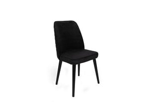2-osaline toolide komplekt Asir, must hind ja info | Söögilaua toolid, köögitoolid | kaup24.ee