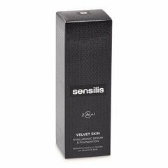 Jumestuskreem Sensilis Velvet Skin 03-Miel Serum, 30 ml цена и информация | Пудры, базы под макияж | kaup24.ee