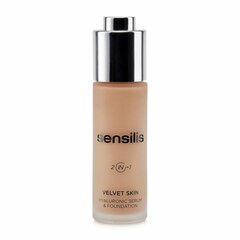 Jumestuskreem Sensilis Velvet Skin 05-Sand Serum, 30 ml цена и информация | Пудры, базы под макияж | kaup24.ee