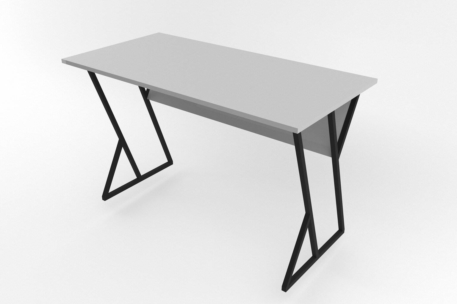 Laud Asir, 160x50,4x24,5 cm, valge цена и информация | Arvutilauad, kirjutuslauad | kaup24.ee