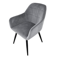 кресло, 2 шт, серый цена и информация | Кресла | kaup24.ee