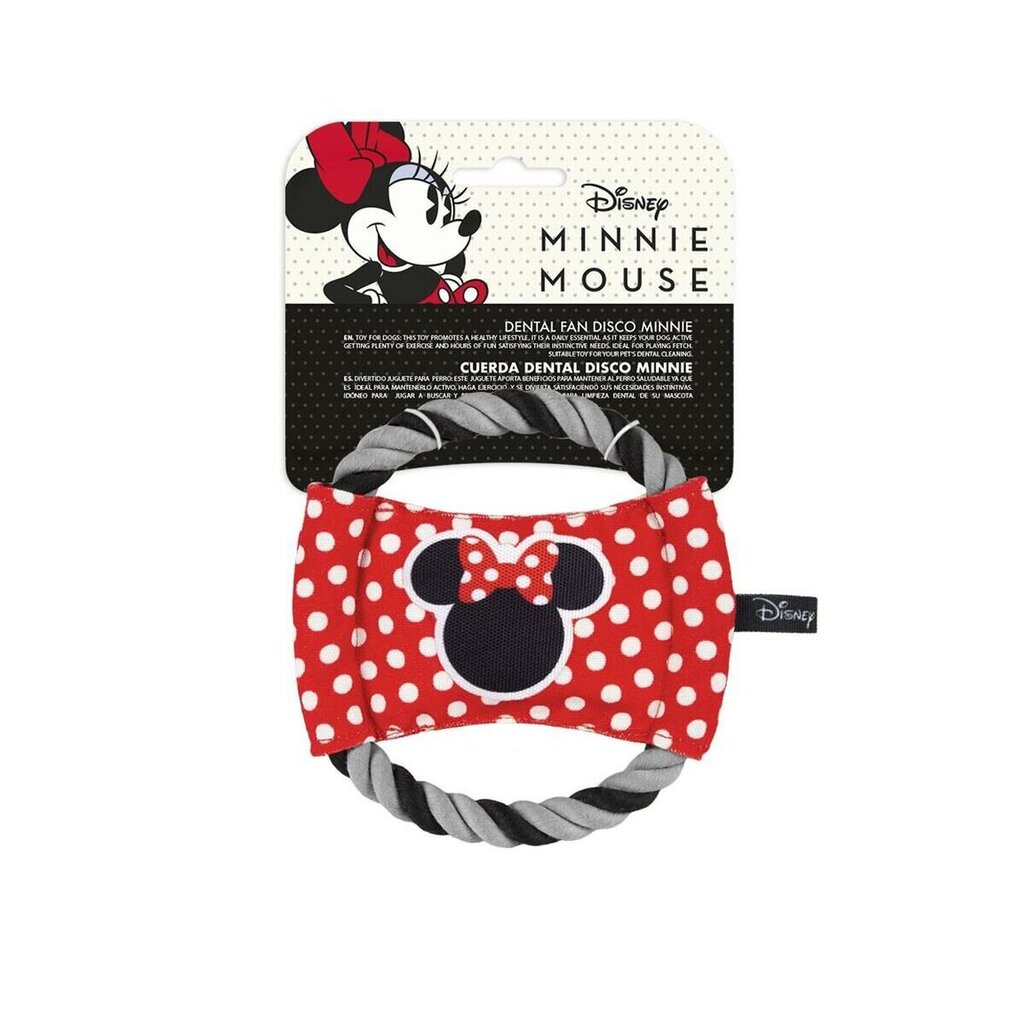 Köis Minnie Mouse, punane hind ja info | Mänguasjad koertele | kaup24.ee