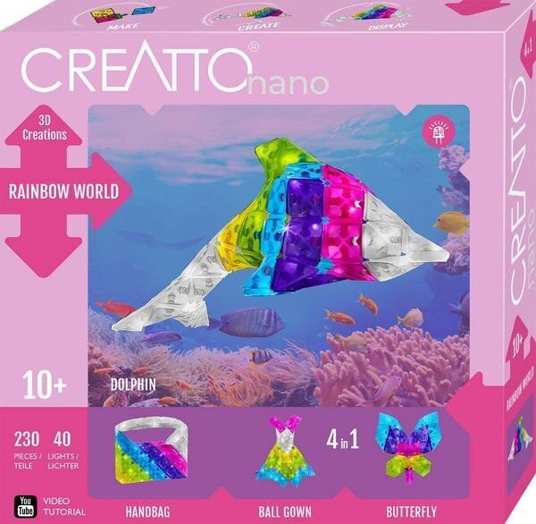 Loominguline komplekt Creatto Rainbow World hind ja info | Arendavad mänguasjad | kaup24.ee