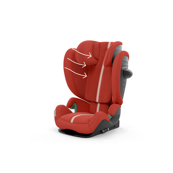 Cybex turvatool Solution G I-Fix Plus, 15-36 kg, Hibiscus Red Plus hind ja info | Turvatoolid | kaup24.ee