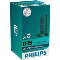 PHILIPS D1S 4800k Xenon X-TREME VISION GEN2 +150% pirn hind ja info | Autopirnid | kaup24.ee