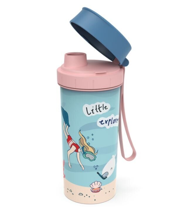 Laste pudel Rotho Memory Kids Aqua, 400 ml hind ja info | Joogipudelid | kaup24.ee