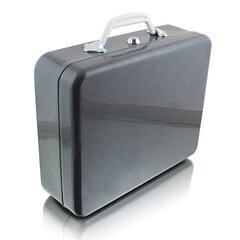 металлический ящик для денег 30 см, черный цена и информация | Сейфы | kaup24.ee