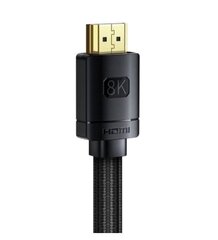 Baseus CAKGQ-K01 High Definition Series HDMI 8K Cable 2m Black цена и информация | Кабели и провода | kaup24.ee