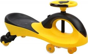 Laste tõukeauto Hot Hit, kollane/must hind ja info | Imikute mänguasjad | kaup24.ee