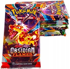 kaardikomplekt 360 Pokémon – Scarlet & Violet Obsidian Flames цена и информация | Настольные игры | kaup24.ee