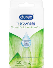 Презервативы Durex Naturals, 10 шт цена и информация | Презервативы | kaup24.ee