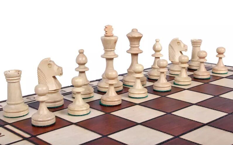 Puidust turniirimale Sunrise Chess & Games Jowisz, 42 x 42 cm hind ja info | Lauamängud ja mõistatused | kaup24.ee