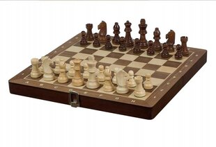 Puidust turniirimale Sunrise Chess & Games Exclusive Walnut, 30 x 30 cm hind ja info | Lauamängud ja mõistatused | kaup24.ee