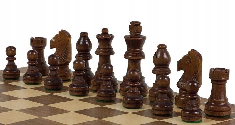 Puidust turniirimale Sunrise Chess & Games Exclusive Walnut, 30 x 30 cm hind ja info | Lauamängud ja mõistatused | kaup24.ee