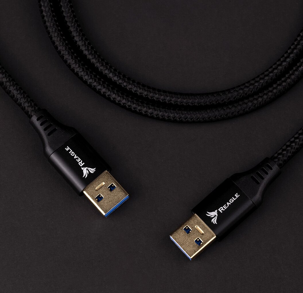 1M USB-A ja USB A 3.2 Gen 1 5 Gb/s kaabel цена и информация | Lisatarvikud korpustele | kaup24.ee