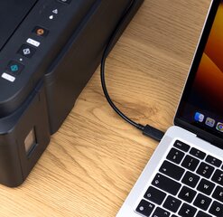 Reagle USB-C - USB-B printeri kaabel 3M Macbook цена и информация | Аксессуары для корпусов | kaup24.ee