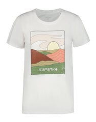 Женская футболка Icepeak MEREDITH, белый цвет цена и информация | Футболка женская | kaup24.ee