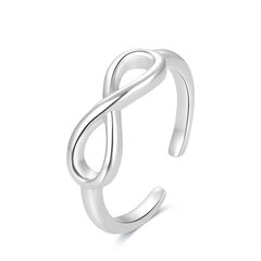 Beneto hõbedane varba sõrmus AGGF492 hind ja info | Sõrmused | kaup24.ee
