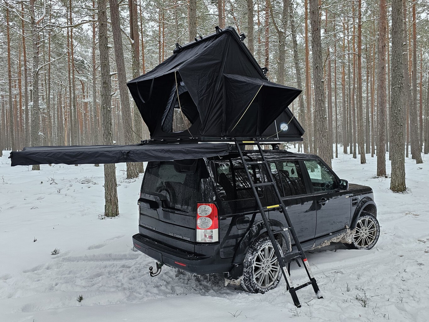 Auto katusetelk Luxury Overland Winter Edition hind ja info | Katuseboksid | kaup24.ee