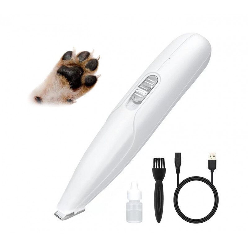 Mini elektriline UV-valgusega koera käpa karvaeemaldaja hind ja info | Hooldusvahendid loomadele | kaup24.ee