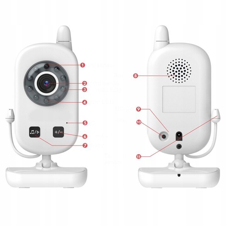 Elektrooniline beebimonitor (mobiilne lapsehoidja) Logit hind ja info | Beebimonitorid | kaup24.ee