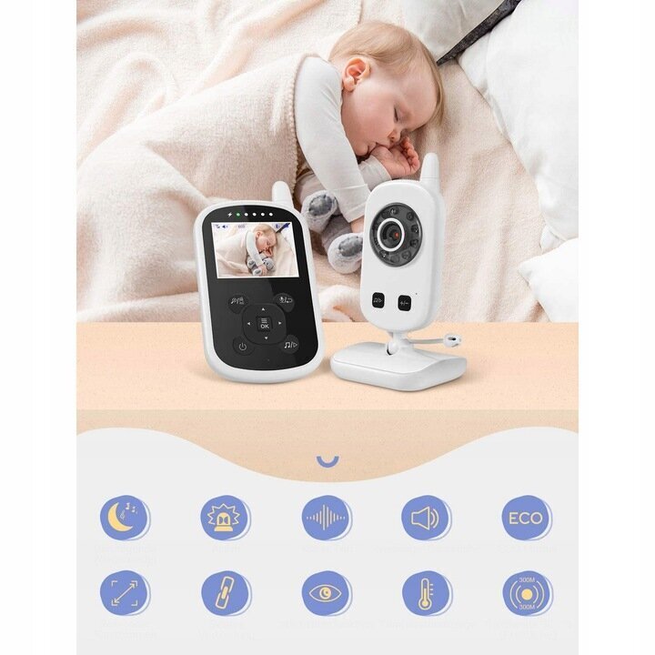 Elektrooniline beebimonitor (mobiilne lapsehoidja) Logit hind ja info | Beebimonitorid | kaup24.ee