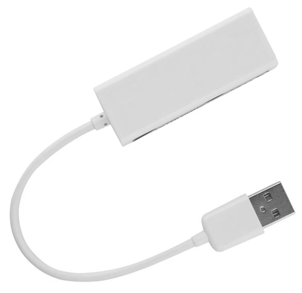 USB - RJ45 LAN-adapter 100 Mbps hind ja info | USB jagajad, adapterid | kaup24.ee