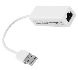 USB - RJ45 LAN-adapter 100 Mbps цена и информация | Адаптеры и USB-hub | kaup24.ee