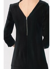 Черное платье с вырезом на спине - S144 цена и информация | Платья | kaup24.ee