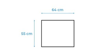 Jalatugi Puff Decorates 64x55 cm, Punane цена и информация | Кресла-мешки и пуфы | kaup24.ee