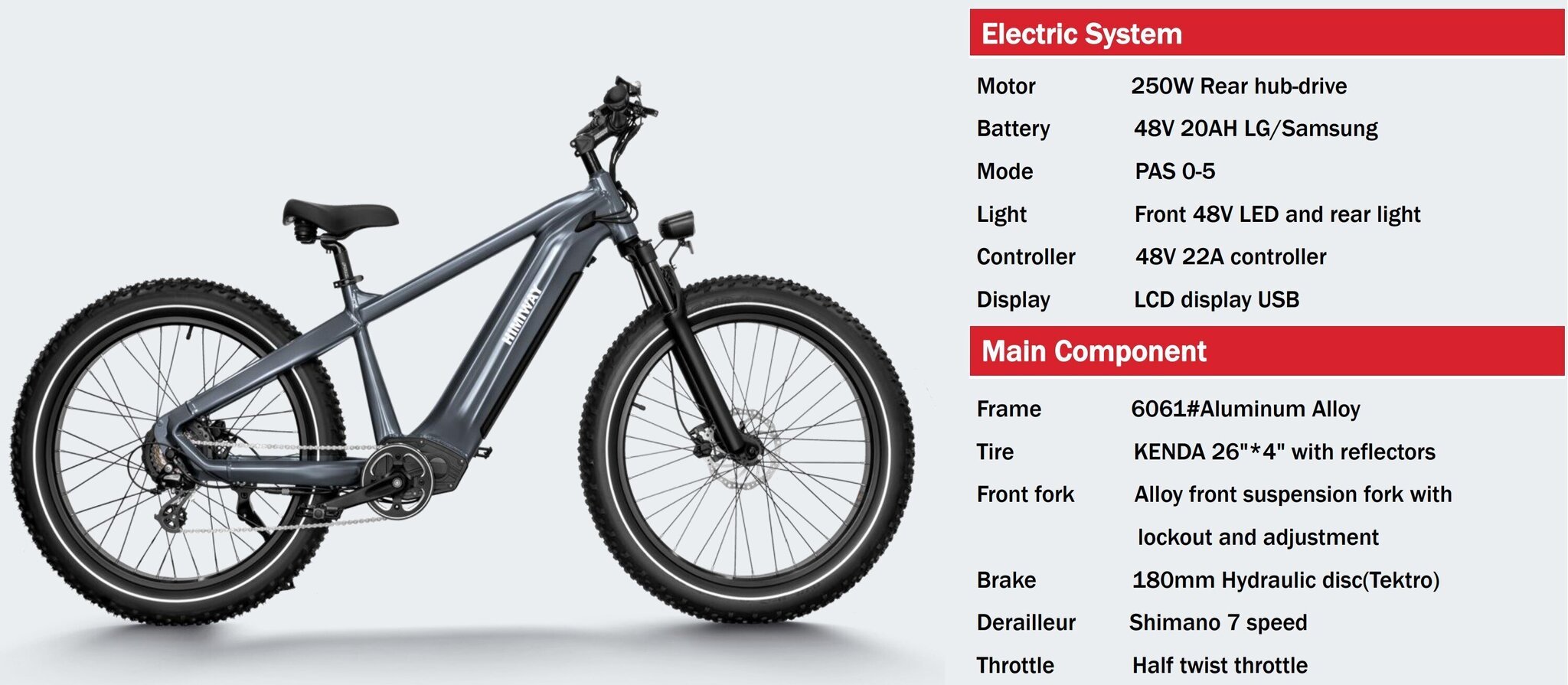 Elektrijalgratas Himiway Zebra, 26", roheline, 250W, 20Ah LG hind ja info | Elektrirattad | kaup24.ee