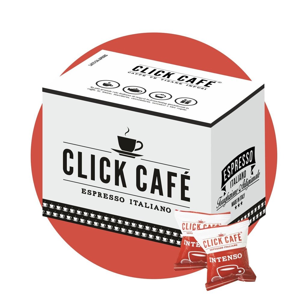 Kohvikapslid Clickcafe, 100 tk., Nespresso kohvimasinatele hind ja info | Kohv, kakao | kaup24.ee