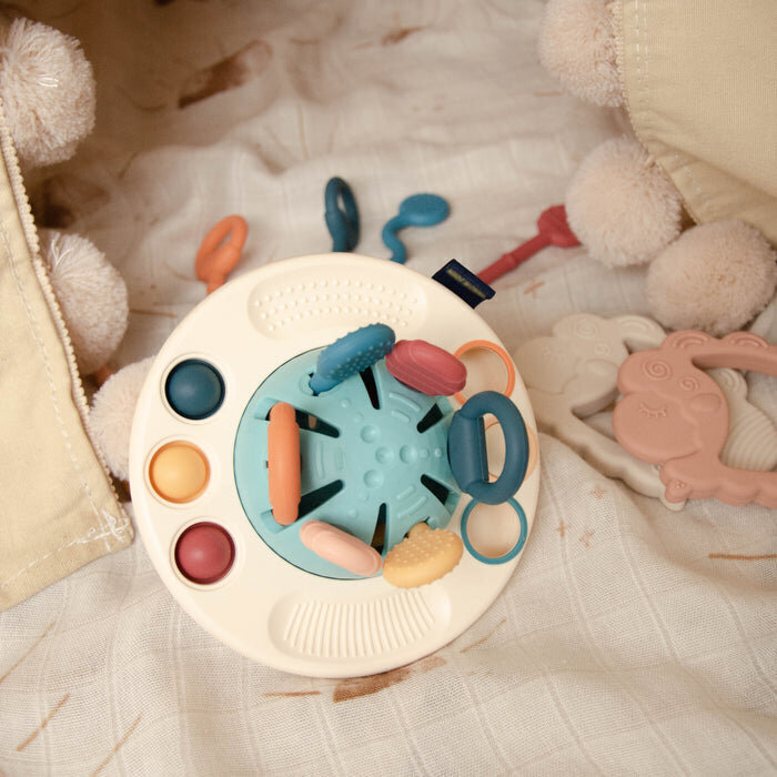 Silikoonist mänguasi UFO Montessori hind ja info | Imikute mänguasjad | kaup24.ee