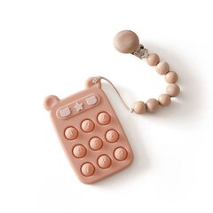 Silikoonist surunuppudega telefon beebidele hind ja info | Imikute mänguasjad | kaup24.ee