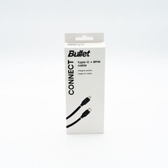 Bullet kaabel Type C - 8PIN, 1m hind ja info | Mobiiltelefonide kaablid | kaup24.ee