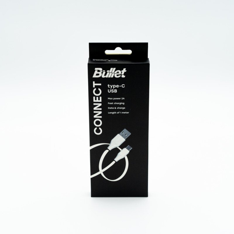 Bullet kaabel Type C - USB, 1m hind ja info | Mobiiltelefonide kaablid | kaup24.ee