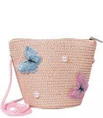 Очаровательный комплект из шапки, бабочек и цветов + сумочка. цена и информация | Аксессуары для детей | kaup24.ee