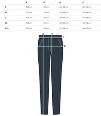 Мужские спортивные брюки из хлопка цена и информация | Мужская спортивная одежда | kaup24.ee