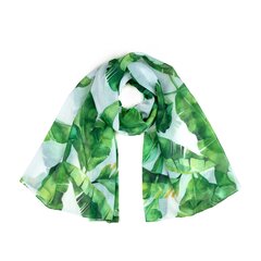 Art of Polo Шарф | белый, зеленый sz23179-1 цена и информация | Женские шарфы, платки | kaup24.ee