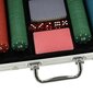 Pokkeri komplekt kohvris koos 500 žetooniga цена и информация | Hasartmängud, pokker | kaup24.ee