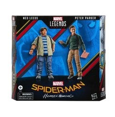 Marvel Legends Spiderman Homecoming Peter Parker and Ned Leeds цена и информация | Атрибутика для игроков | kaup24.ee