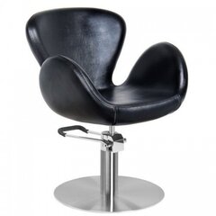 Профессиональное парикмахерское кресло GABBIANO AMSTERDAM, черного цвета цена и информация | Мебель для салонов красоты | kaup24.ee