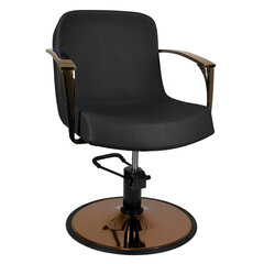 Профессиональное парикмахерское кресло GABBIANO BOLONIA, черного цвета цена и информация | Мебель для салонов красоты | kaup24.ee