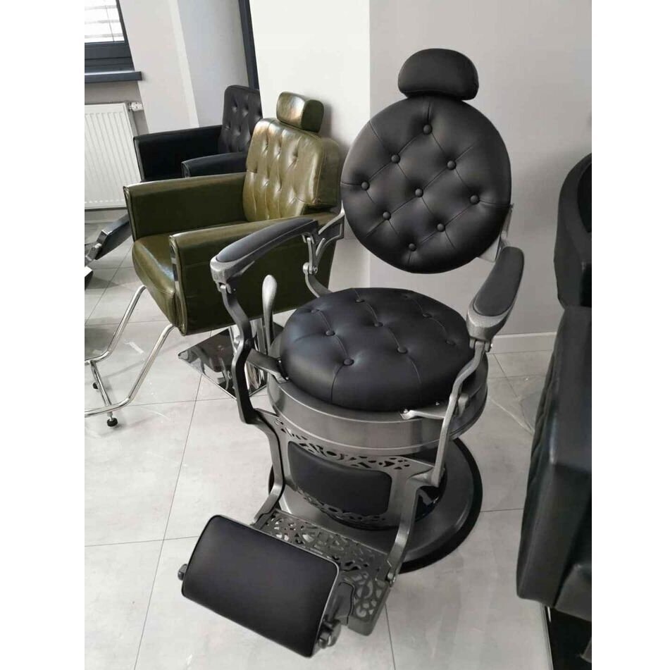 Professionaalne juuksuritooli Gabbiano Giulio, must hind ja info | Ilusalongi mööbel | kaup24.ee