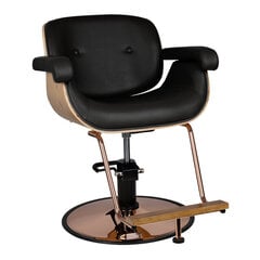 Профессиональное парикмахерское кресло VENICE, чёрного цвета цена и информация | Мебель для салонов красоты | kaup24.ee