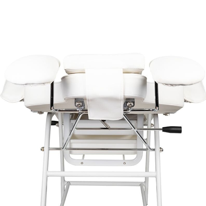 Professionaalne kosmeetika tool/voodi, valge hind ja info | Ilusalongi mööbel | kaup24.ee