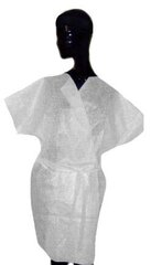 Одноразовый халат / накидка с коротким рукавом цена и информация | Рабочая одежда | kaup24.ee