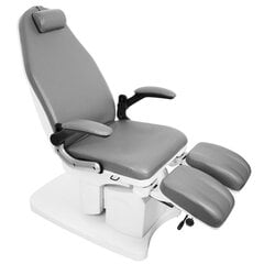 Электрическое ортопедическое кресло Azzurro 709A с 3 моторами серое цена и информация | Мебель для салонов красоты | kaup24.ee