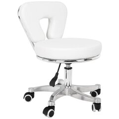Педикюрный стул 9266 белый цена и информация | Мебель для салонов красоты | kaup24.ee