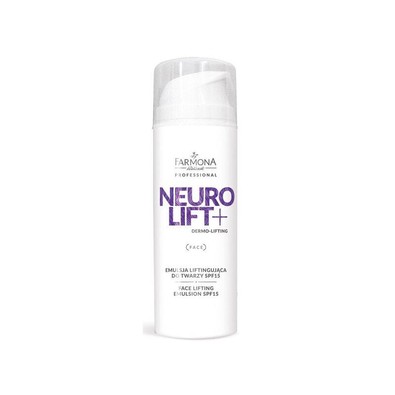 Emulsioon SPF15 Farmona Neuro Lift+, 150 ml hind ja info | Näoõlid, seerumid | kaup24.ee